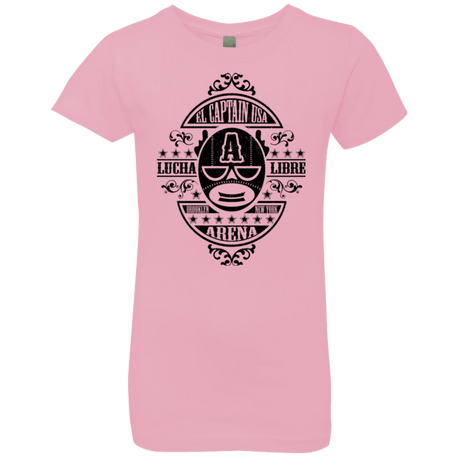 T-Shirts Light Pink / YXS Lucha Captain Girls Premium T-Shirt