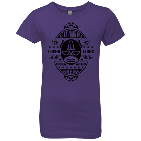 T-Shirts Purple Rush / YXS Lucha Captain Girls Premium T-Shirt