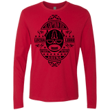 T-Shirts Red / Small Lucha Captain Men's Premium Long Sleeve