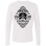 T-Shirts White / Small Lucha Captain Men's Premium Long Sleeve