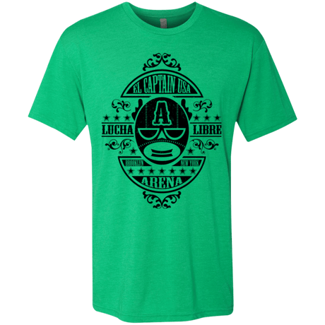 T-Shirts Envy / Small Lucha Captain Men's Triblend T-Shirt