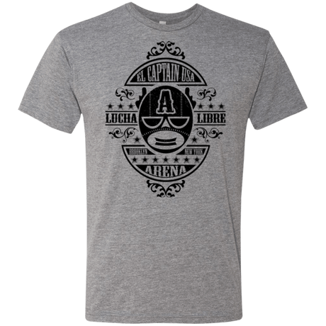 T-Shirts Premium Heather / Small Lucha Captain Men's Triblend T-Shirt