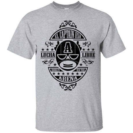 T-Shirts Sport Grey / Small Lucha Captain T-Shirt