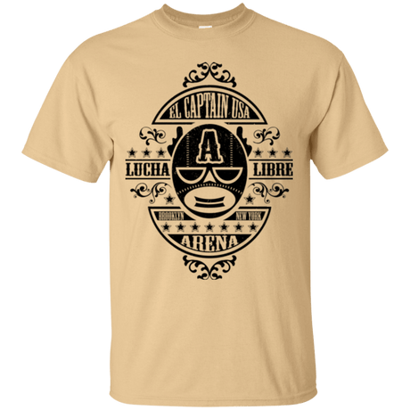 T-Shirts Vegas Gold / Small Lucha Captain T-Shirt