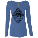 T-Shirts Vintage Royal / Small Lucha Captain Women's Triblend Long Sleeve Shirt