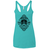 T-Shirts Tahiti Blue / X-Small Lucha Captain Women's Triblend Racerback Tank