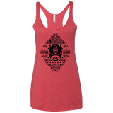 T-Shirts Vintage Red / X-Small Lucha Captain Women's Triblend Racerback Tank
