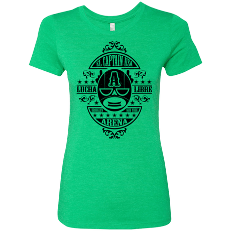T-Shirts Envy / Small Lucha Captain Women's Triblend T-Shirt