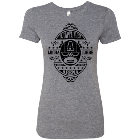 T-Shirts Premium Heather / Small Lucha Captain Women's Triblend T-Shirt