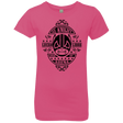 T-Shirts Hot Pink / YXS Lucha Knight Girls Premium T-Shirt