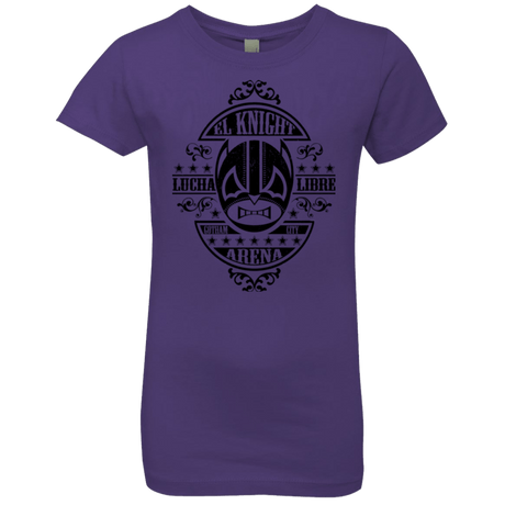 T-Shirts Purple Rush / YXS Lucha Knight Girls Premium T-Shirt