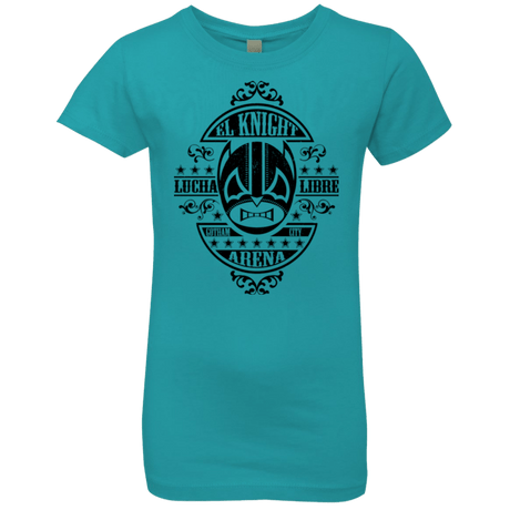 T-Shirts Tahiti Blue / YXS Lucha Knight Girls Premium T-Shirt