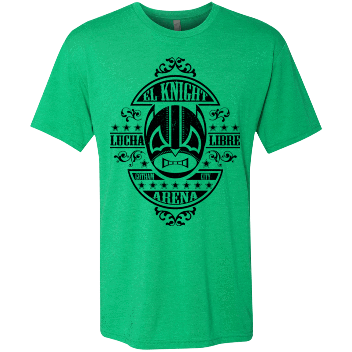 T-Shirts Envy / Small Lucha Knight Men's Triblend T-Shirt