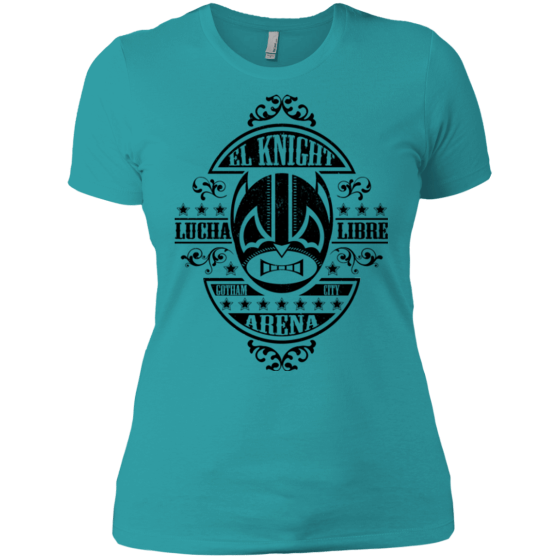 T-Shirts Tahiti Blue / X-Small Lucha Knight Women's Premium T-Shirt