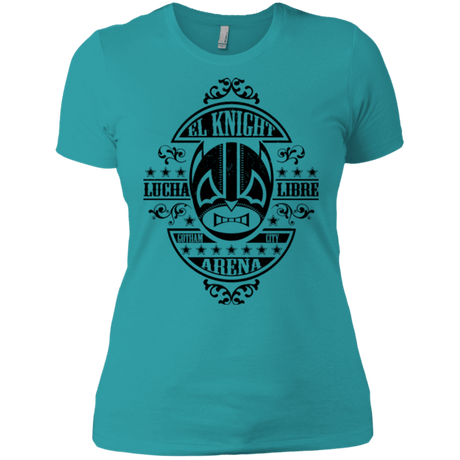 T-Shirts Tahiti Blue / X-Small Lucha Knight Women's Premium T-Shirt