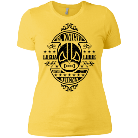 T-Shirts Vibrant Yellow / X-Small Lucha Knight Women's Premium T-Shirt
