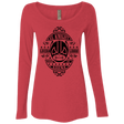 T-Shirts Vintage Red / Small Lucha Knight Women's Triblend Long Sleeve Shirt