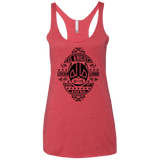 T-Shirts Vintage Red / X-Small Lucha Knight Women's Triblend Racerback Tank
