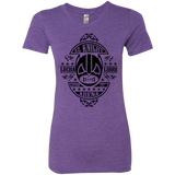 T-Shirts Purple Rush / Small Lucha Knight Women's Triblend T-Shirt