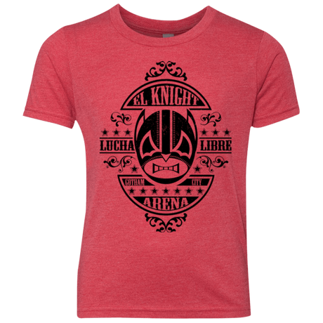 T-Shirts Vintage Red / YXS Lucha Knight Youth Triblend T-Shirt