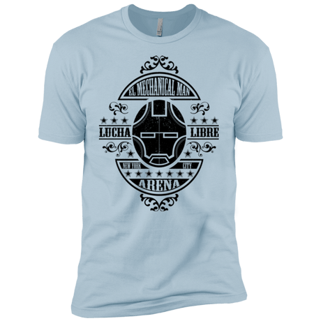 T-Shirts Light Blue / YXS Lucha Mechanical Man Boys Premium T-Shirt