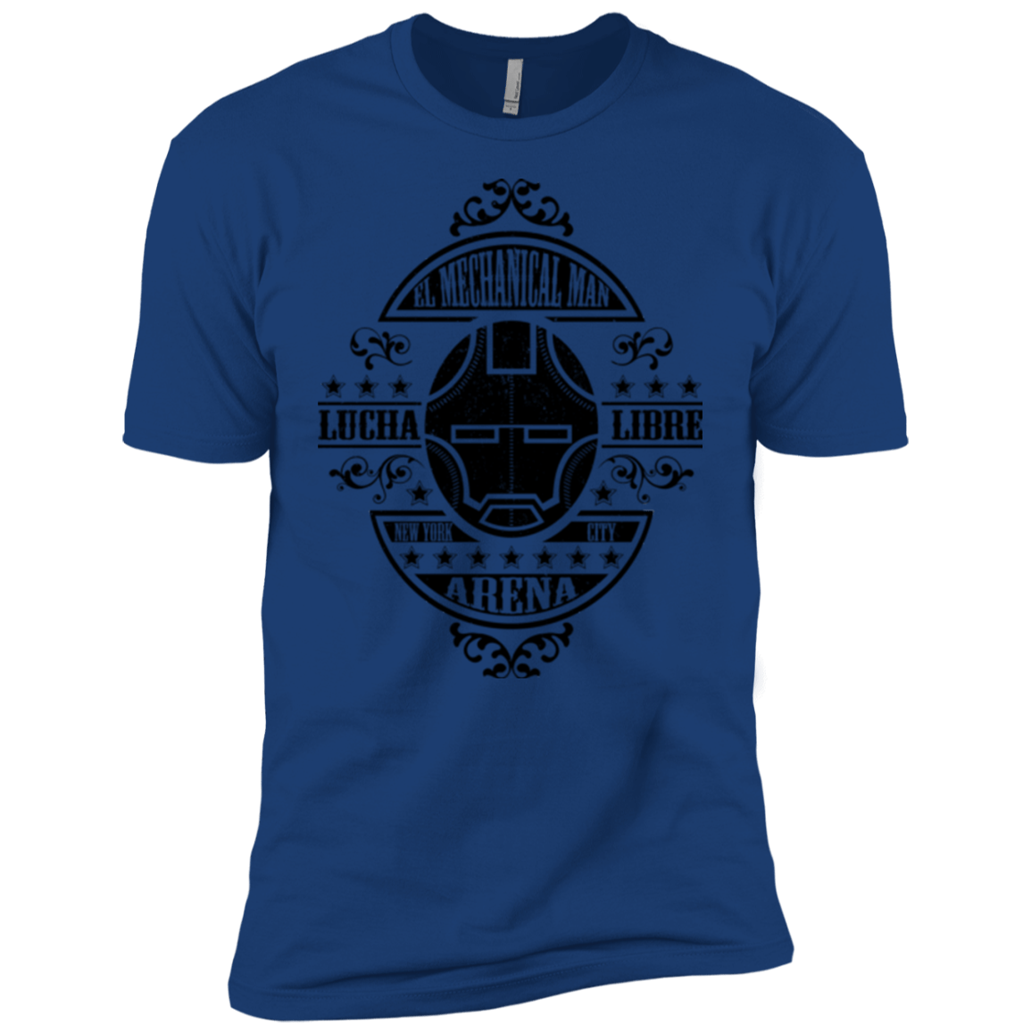 T-Shirts Royal / YXS Lucha Mechanical Man Boys Premium T-Shirt