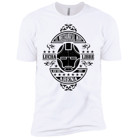 T-Shirts White / YXS Lucha Mechanical Man Boys Premium T-Shirt