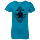 T-Shirts Turquoise / YXS Lucha Mechanical Man Girls Premium T-Shirt