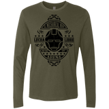 T-Shirts Military Green / Small Lucha Mechanical Man Men's Premium Long Sleeve