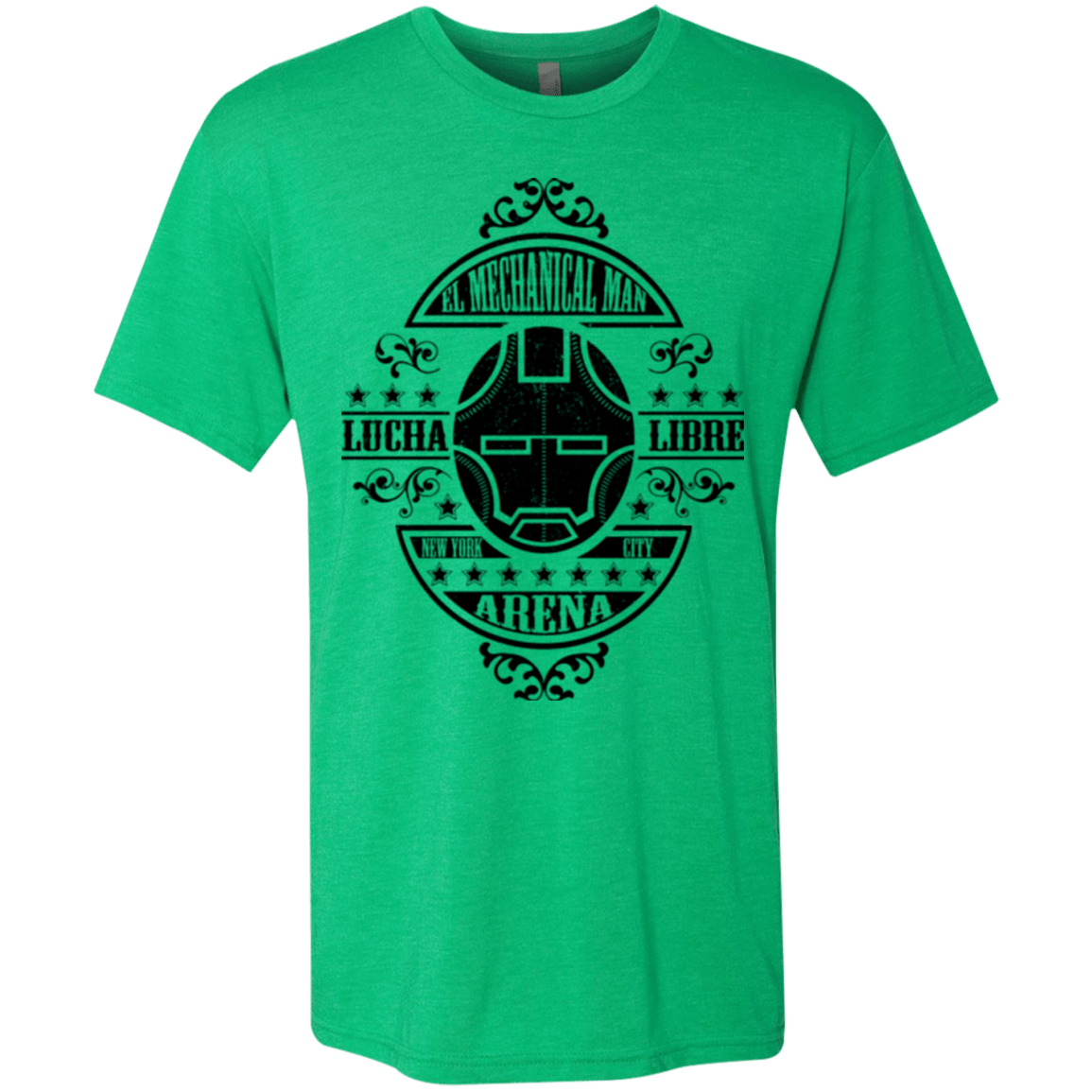 T-Shirts Envy / Small Lucha Mechanical Man Men's Triblend T-Shirt