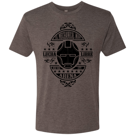 T-Shirts Macchiato / Small Lucha Mechanical Man Men's Triblend T-Shirt