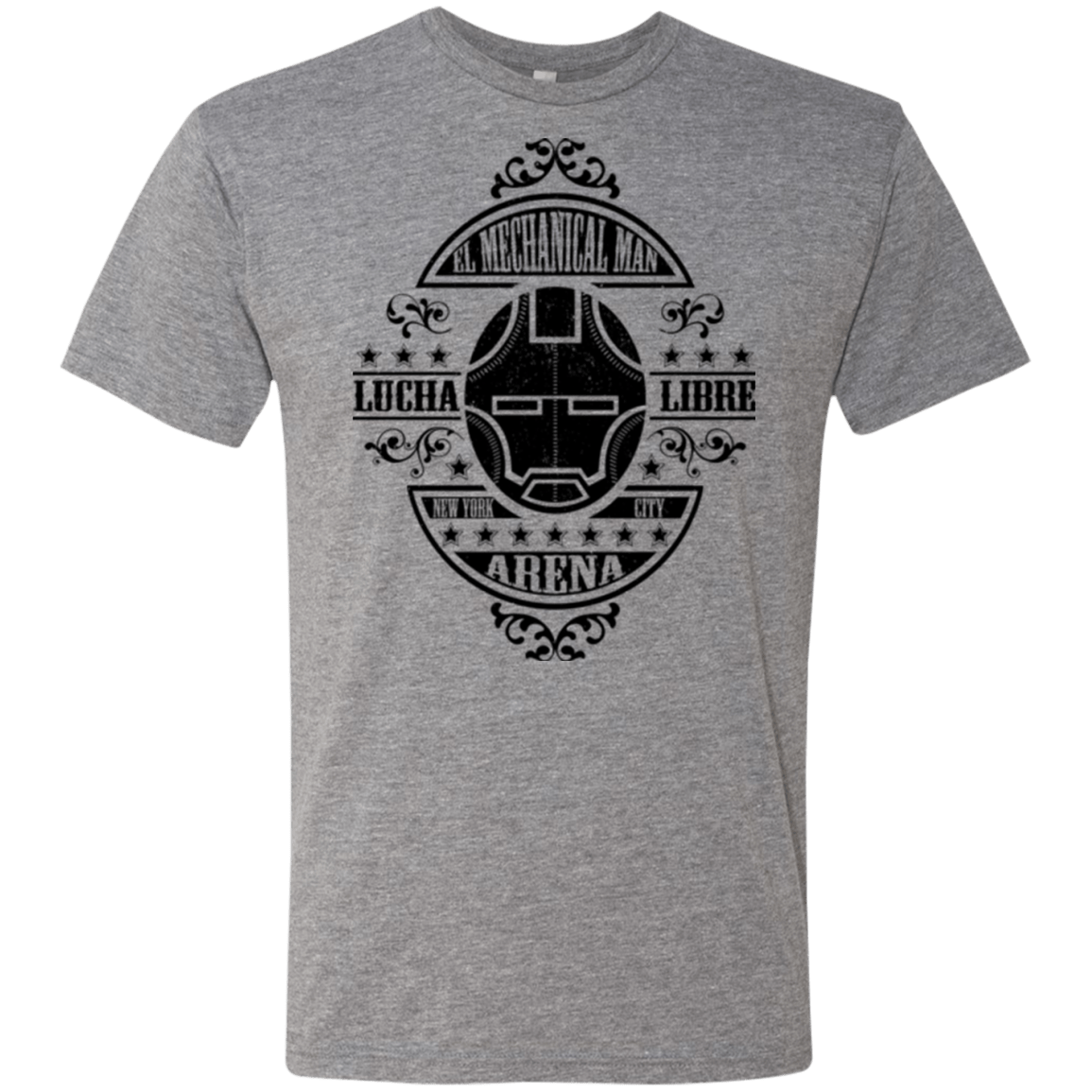 T-Shirts Premium Heather / Small Lucha Mechanical Man Men's Triblend T-Shirt