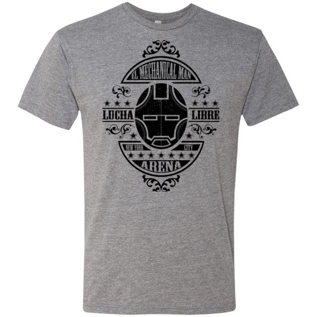 T-Shirts Premium Heather / Small Lucha Mechanical Man Men's Triblend T-Shirt