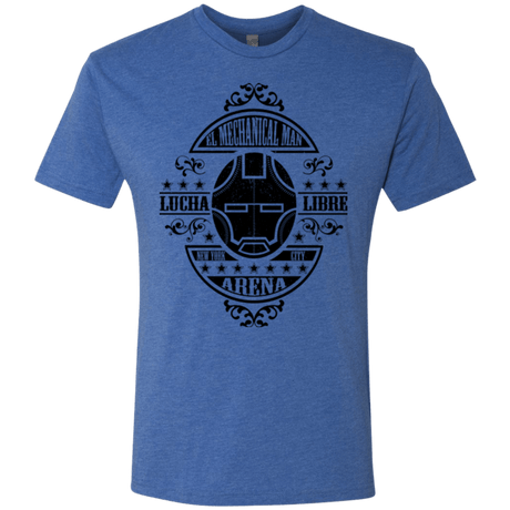 T-Shirts Vintage Royal / Small Lucha Mechanical Man Men's Triblend T-Shirt