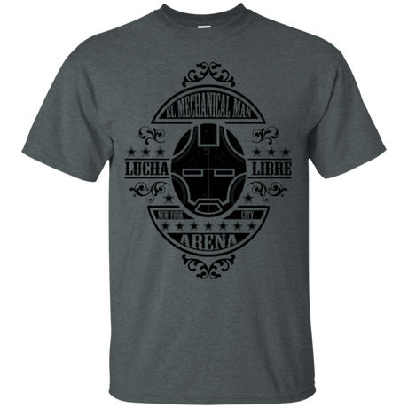 T-Shirts Dark Heather / Small Lucha Mechanical Man T-Shirt