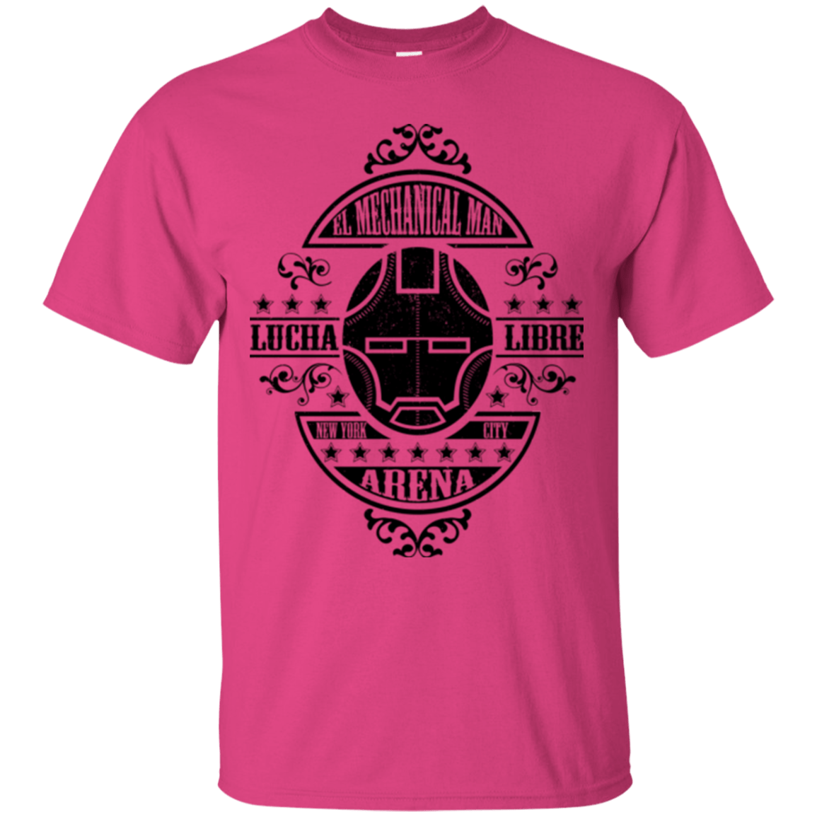 T-Shirts Heliconia / Small Lucha Mechanical Man T-Shirt