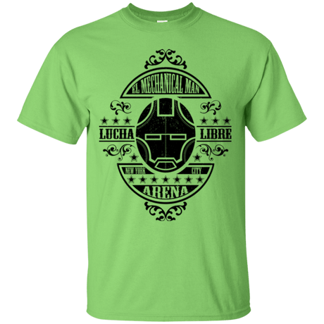 T-Shirts Lime / Small Lucha Mechanical Man T-Shirt