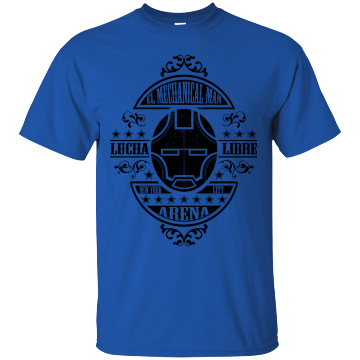 T-Shirts Royal / Small Lucha Mechanical Man T-Shirt
