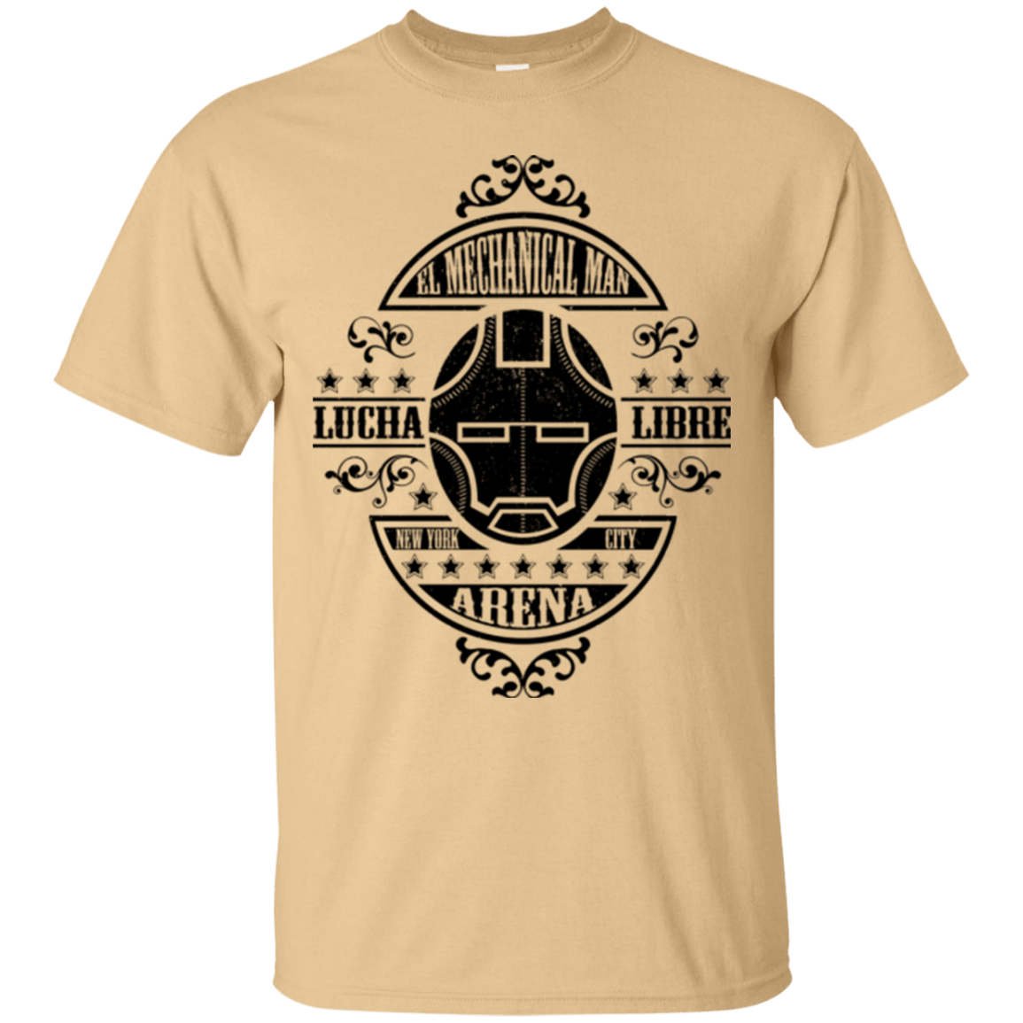 T-Shirts Vegas Gold / Small Lucha Mechanical Man T-Shirt