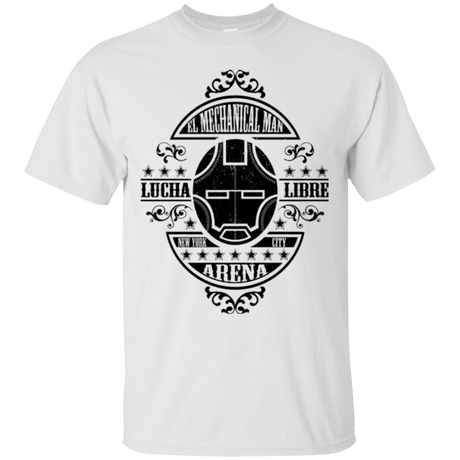 T-Shirts White / Small Lucha Mechanical Man T-Shirt