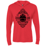 T-Shirts Vintage Red / X-Small Lucha Mechanical Man Triblend Long Sleeve Hoodie Tee