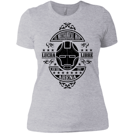 T-Shirts Heather Grey / X-Small Lucha Mechanical Man Women's Premium T-Shirt