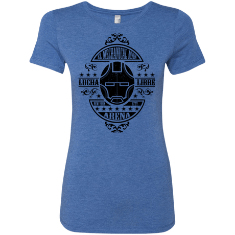 T-Shirts Vintage Royal / Small Lucha Mechanical Man Women's Triblend T-Shirt