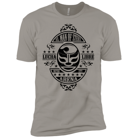 T-Shirts Light Grey / YXS luchamanofsteel Boys Premium T-Shirt