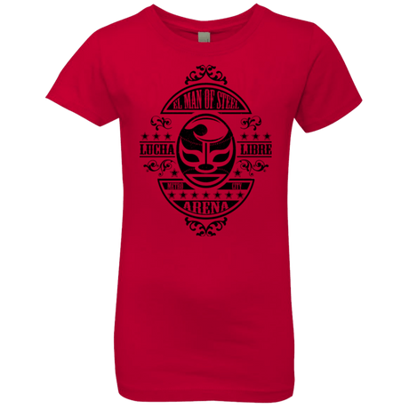 T-Shirts Red / YXS luchamanofsteel Girls Premium T-Shirt