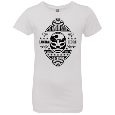 T-Shirts White / YXS luchamanofsteel Girls Premium T-Shirt