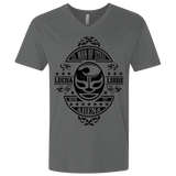T-Shirts Heavy Metal / X-Small luchamanofsteel Men's Premium V-Neck