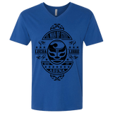 T-Shirts Royal / X-Small luchamanofsteel Men's Premium V-Neck