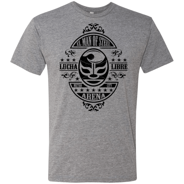 T-Shirts Premium Heather / Small luchamanofsteel Men's Triblend T-Shirt
