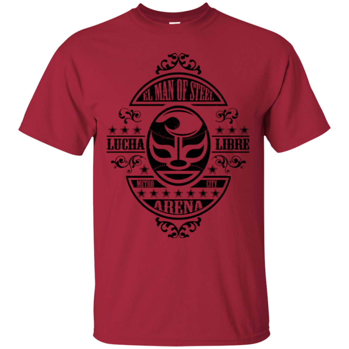 T-Shirts Cardinal / Small luchamanofsteel T-Shirt